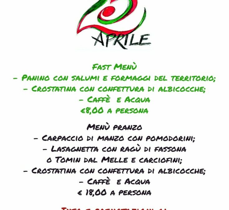 Il nostro 25 aprile!