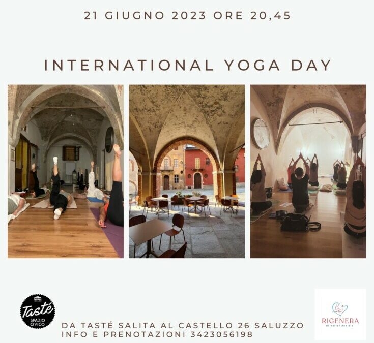 giORNATA MONDIALE DELLO yOGA